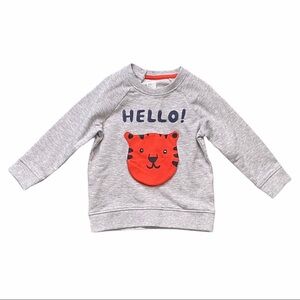 H&M Tiger Sweatshirt 1.5-2Y NWT